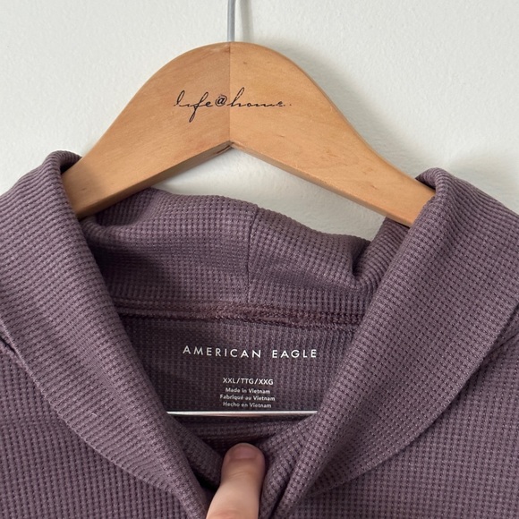 waffle knit long sleeve. - Picture 4 of 4